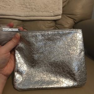 MAC cosmetic bag with brush set!